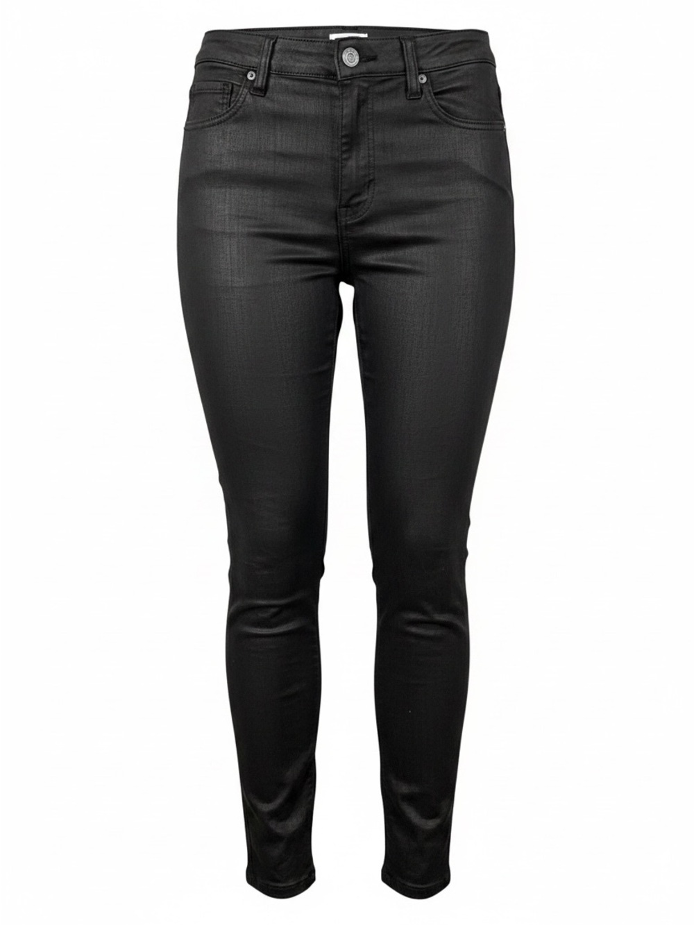 Time and Tru Black High-Rise Skinny Jeans